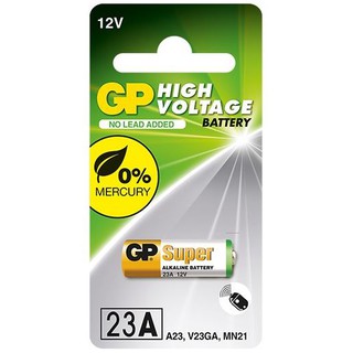 ถ่านรีโมทประตูบ้าน ถ่านรีโมทประตูรถ ถ่าน 23A ( Battery for Car or House Gate Remote Controller )