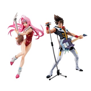 Megahouse Macross 7 Fire Bomber Nekki Basara &amp; Mylene Jenius Figure (แพคคู่) 4535123831775 4535123831782 (Figure)