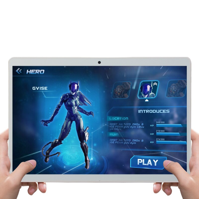 HD IPS 2.5 Screen 10 Inch Tablet 6GB+16GB/64GB Android 8.0 WiFi Tablet ...