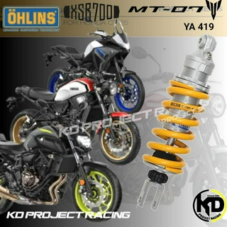 โช๊คหลัง Ohlins YA 419 Yamaha MT07,SXR700 2017-2024 แท้ 100%