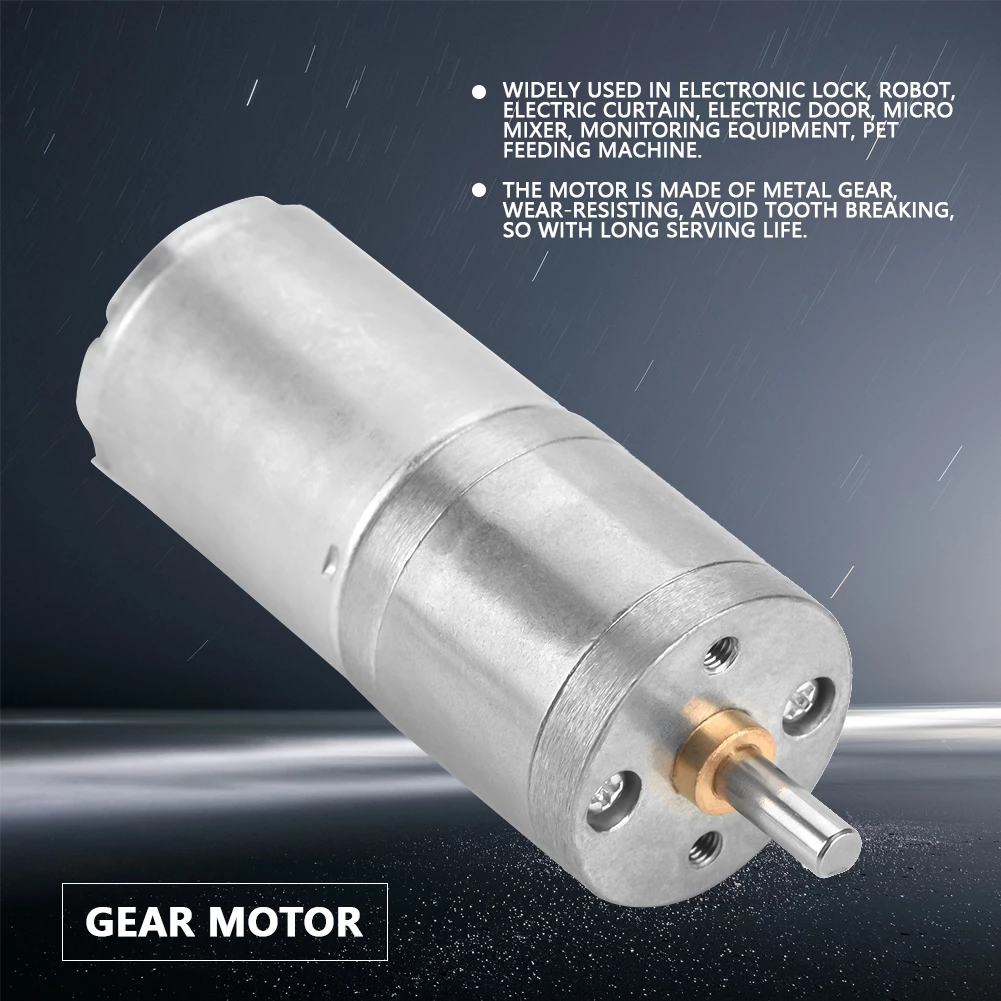 Superparis อะไหล่มอเตอร์เกียร์ 5/10/30/60/100/200/300/400/500/1000RPM DC 12V 3.5W