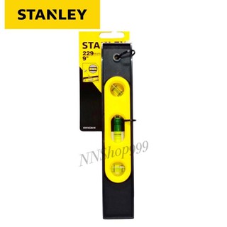 STANLEY ระดับน้ำแม่เหล็กพลาสติกABS ทรงตอร์ปิโด ขนาด 9 นิ้ว รุ่น STHT42264