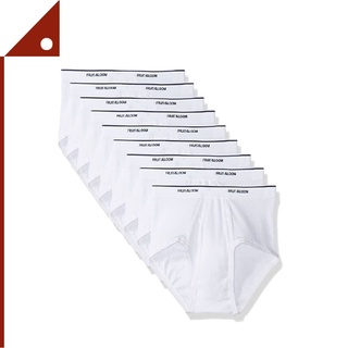 Fruit of the Loom : FOLMBW-L* กางเกงในชาย Mens Tag-Free Cotton Briefs,  9-pk