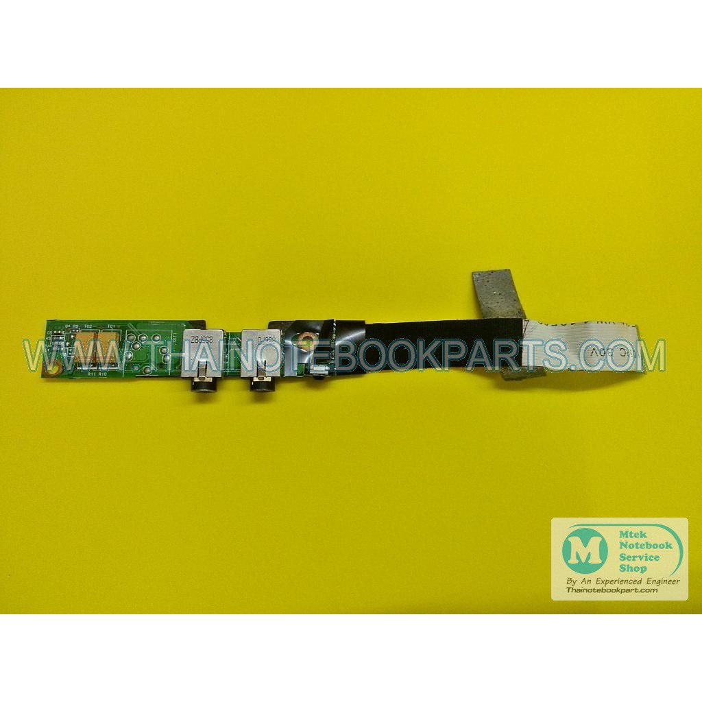 Audio Port Board HP Compaq Presario CQ61 - 320P6AB0000 DA00P6AB6D0(สินค้ามือสอง)