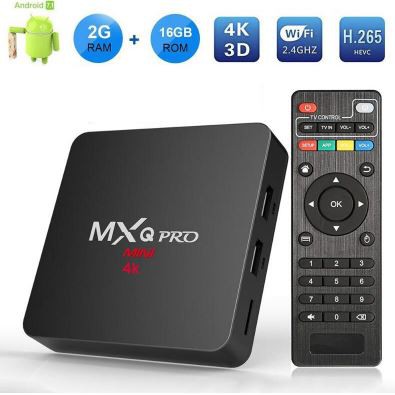 กล่องทีวี MXQ PRO กล่องแอนดรอยด์, แอนดรอยด์ 7.1,เล่นเน็ต เข้าเว็บ เล่นเฟส ยูทูป ดูหนัง ฟังเพลง เล่นเกม ดูฟรีทีวีออนไลน์