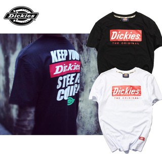 uPwR Dickies เสื้อยืดแขนสั้นผ้าฝ้าย   ที่     ไซส์