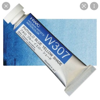 Phthalo blue yellow shade15/60ml (W307/WW107)  Series A สีน้ำ โฮลเบน (โฮลุเบน) Holbein Artist Watercolor ホルベイン透明水彩絵具