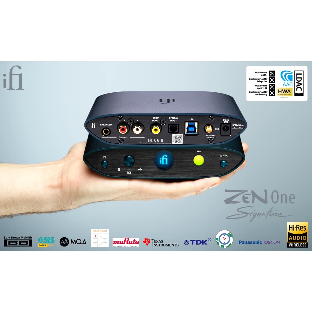 iFi audio ZEN One Signature ของแท้ รับประกันศูนย์ไทย Dac Bluetooth Receiver ระดับพรีเมี่ยม