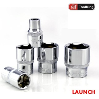 ลูกบ็อก  ลูกบ็อกหกเหลี่ยมสั้น 1/2   ยี่ห้อ TOOLKING