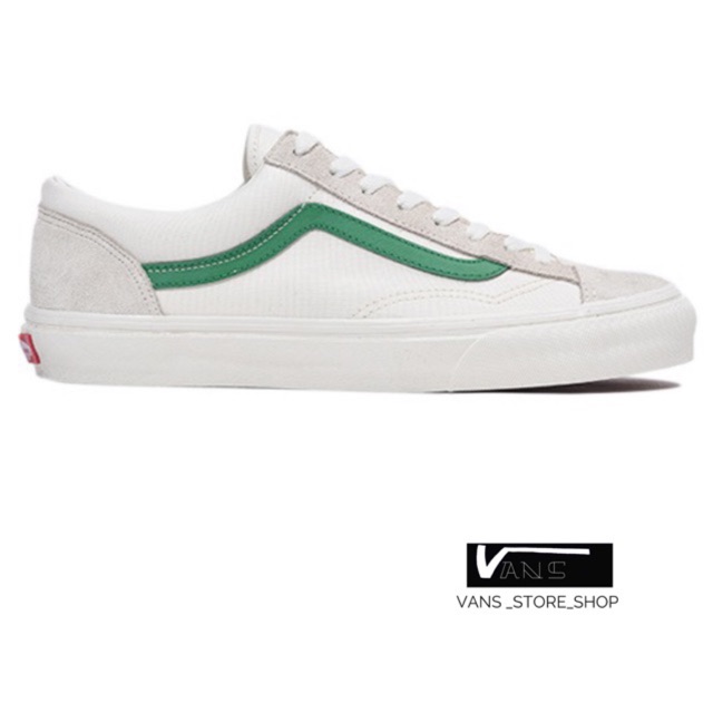vans old skool marshmallow green