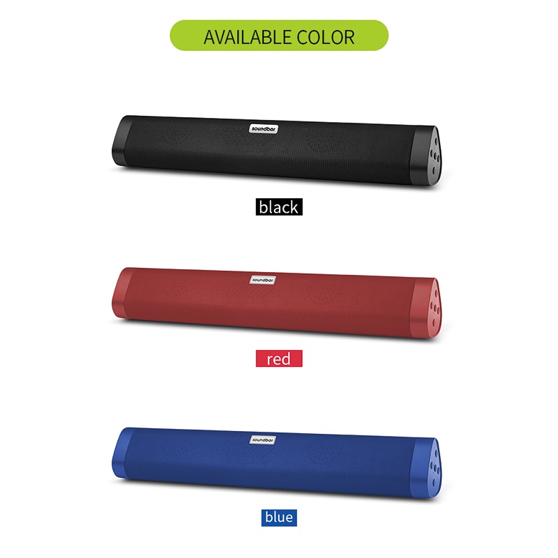 🇹🇭Ekcam ของแท้ ! A15 Soundbar ซาวด์บาร์ เสียงใส เบสคู่ แน่นตึบๆ ท่อทีวี ต่อคอมได้ด้วย ลำโพงบลูทูธ ลำโพงไร้สาย Speaker