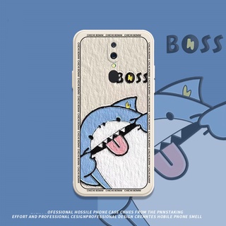 DMY casing OPPO A9 2020 A5 A3S A5S A31 A15S A12 A7 A12e A53 A54 A59 A72 A74 A76 A16 A83 A91 A92 A93 A94 A95 Reno 5 6 6z 7 4 3 2F F11 pro F9 cute shark printed design