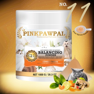 Pinkpawpal ผงป้องกันการแพ้ และบำรุงขนให้เงางาม (G11: BALANCING POWDER )