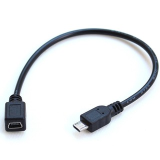 อะแดปเตอร์ USB 2.0 Mini-Pin Female to Micro-B Male Cable