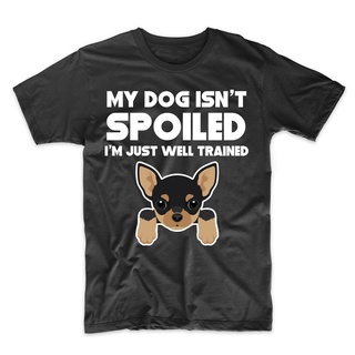 เสื้อยืด ลาย My Dog IsnT Spoiled IM Just Well Trained สําหรับฝึกสุนัข