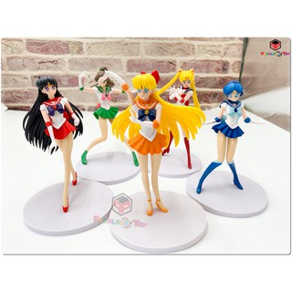 โมเดล เซเลอร์มูน ครบเซ็ท สูง 17-18เซ็น Model Sailor Moon Tall 17-18CM