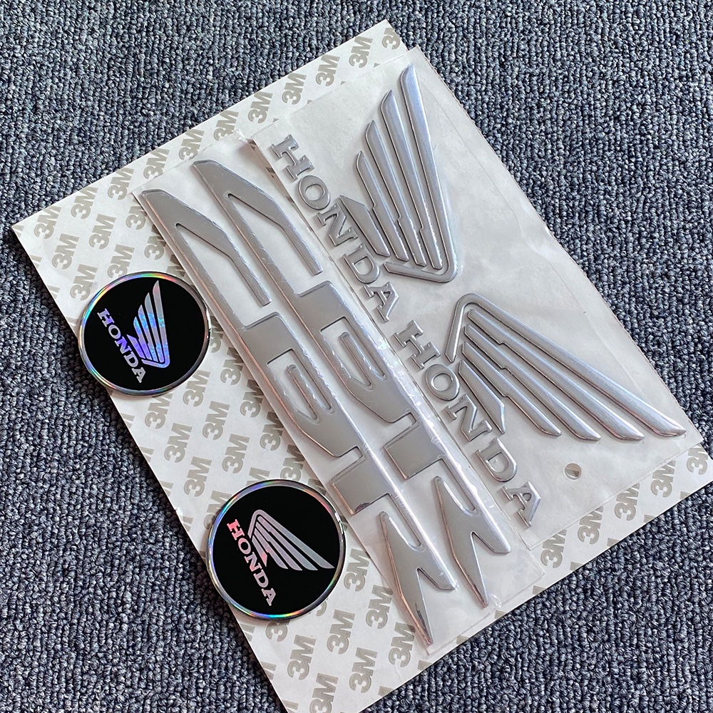 สติ๊กเกอร์ 3D สําหรับตกแต่งถังน้ํามันมอเตอร์ไซค์ Honda Cbr250 300 400 500 650R Cbr800 Cbr919 Cbr1000