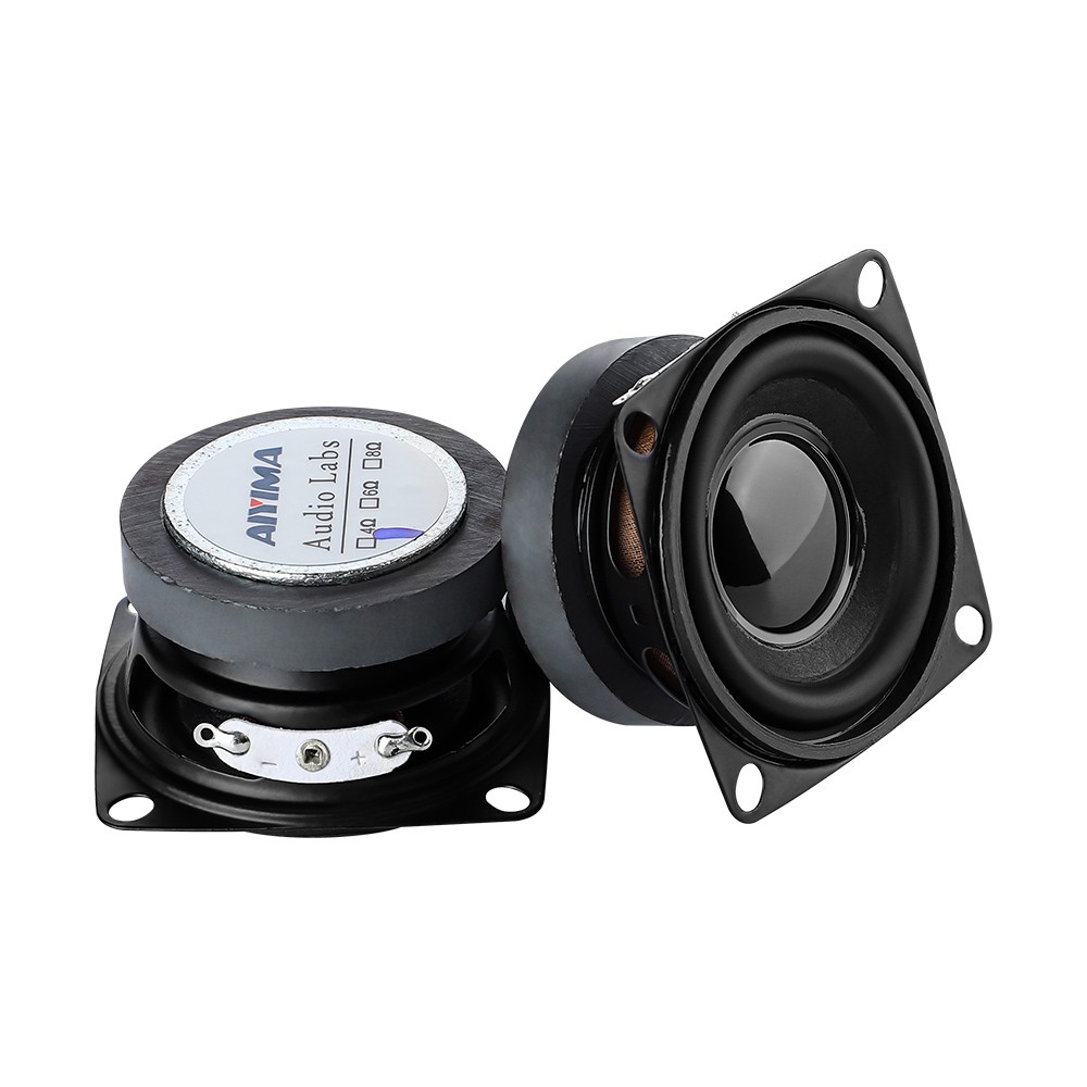 AIYIMA 2Pcs 4-Ohm 5W Subwoofer HIFI 2-Inch Full Range Speaker Mini Woofer Speakers DIY Audio Subwoofer Loudspeaker