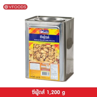 VFOODS วีฟู้ดส์ ขนมปังกรอบซีฟู้ดส์ 1.2 กิโลกรัม