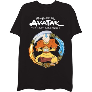 ผ้าฝ้ายคอกลมAvatar เสื้อยืดแขนสั้น The Last Airbender สไตล์วินเทจ คลาสสิก สําหรับผู้ชาย และผู้หญิงfrom S-4XL