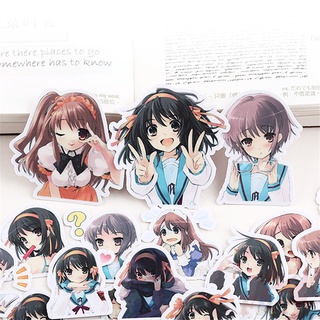 ★★★ Suzumiya Haruhi no Yuuutu Diary สติ๊กเกอร์ ★★★ 40pcs/set Scrapbooks DIY Decor สติ๊กเกอร์