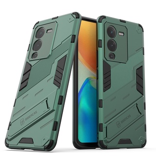 เคส Vivo V25 Pro 5G ฮาร์ดเคสกันกระแทกเคสโทรศัพท์ Hybrid Armor Shockproof Hard Case Vivo V25Pro Cover Stand