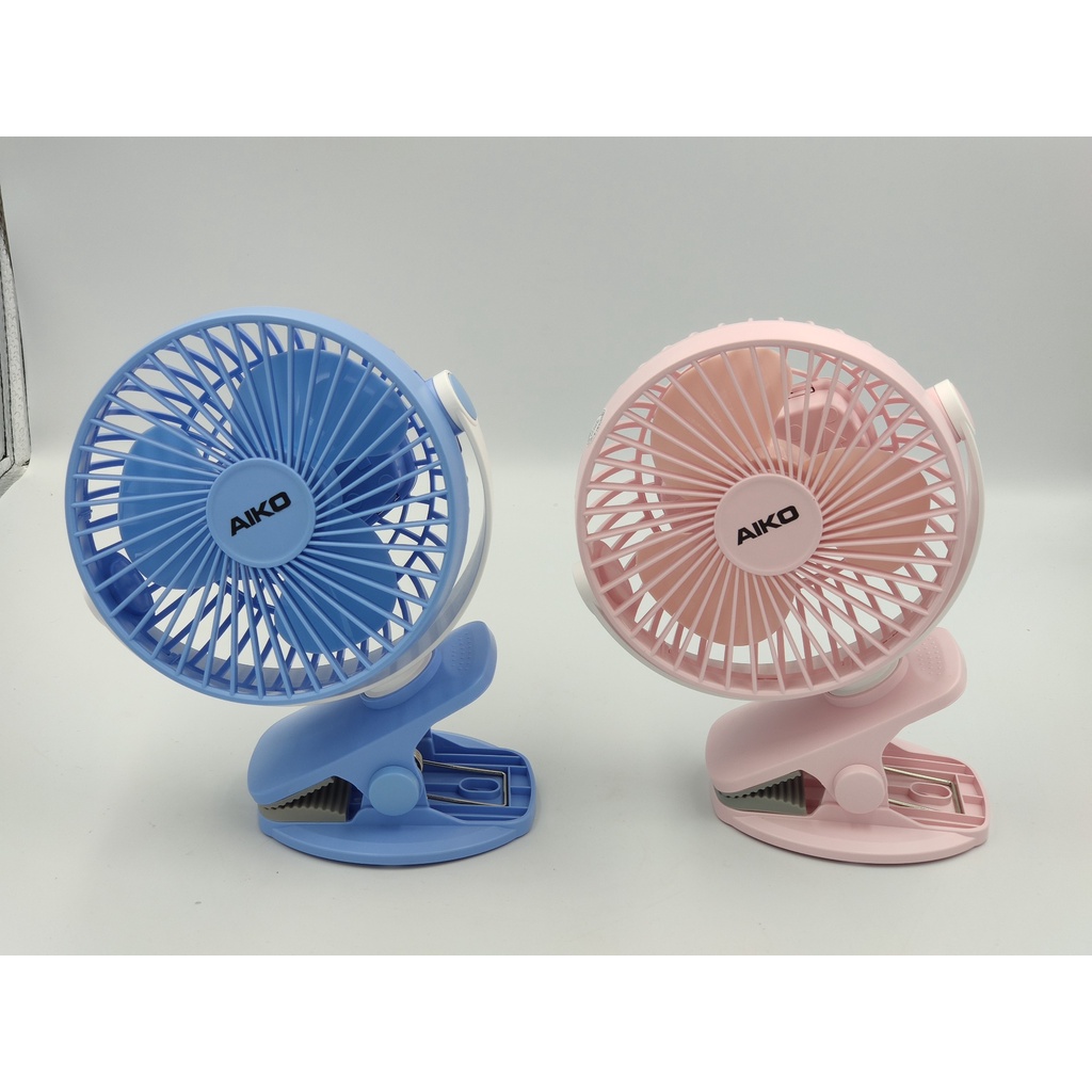 พัดลมมินิขาหนีบ AIKO พัดลมหนีบโต๊ะ พัดลมพกพา KN-L2855