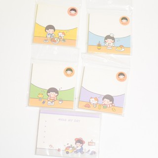 ลด 20% ทั้งร้าน ใช้โค้ด SBC6SU girl memopad กระดาษโน้ตลายเด็กผู้หญิงสไตล์เกาหลี