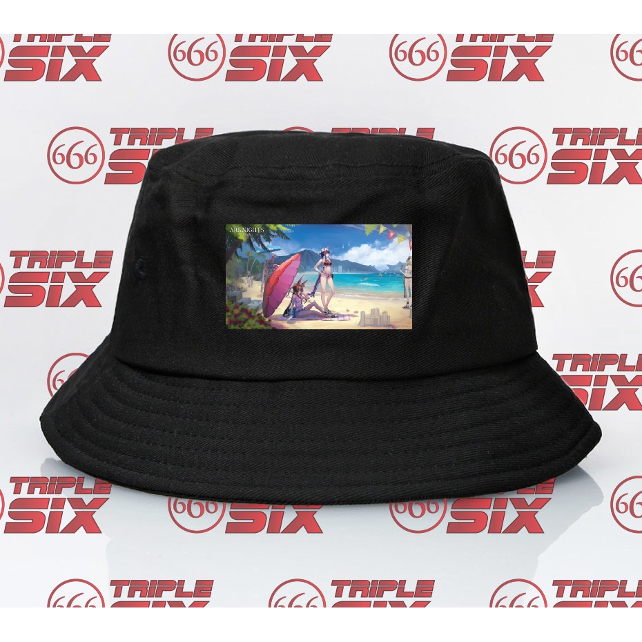 Arknights Summer Amiya Chen Ifrit Bucket Hat