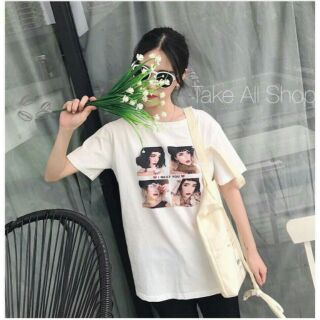 เสื้อoversize ลาย I MEET YOU