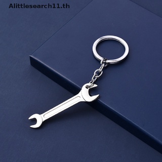 【Alittlesearch11】พวงกุญแจประแจโลหะ ขนาดเล็ก แบบพกพา ปรับได้ สําหรับรถจักรยาน【TH】