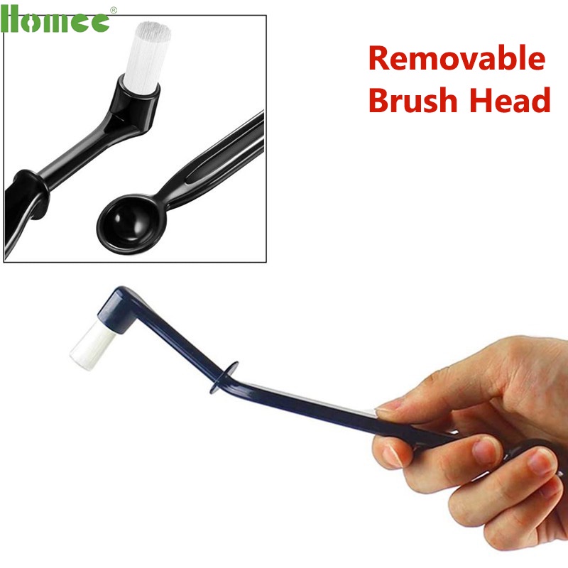 Coffee Machine Brush Cleaning 2 In 1 Espresso Coffee Grinder Machine