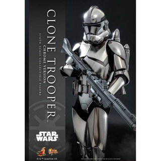 HOT TOYS MMS643 STAR WARS – CLONE TROOPER (CHROME VERSION)