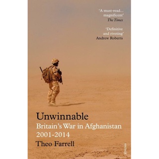 หนังสือใหม่พร้อมส่ง UNWINNABLE: BRITAINS WAR IN AFGHANISTAN, 2001-2014