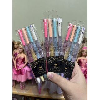 ปากกาดิสนีย์เเท้ ปากกาลิขสิทธิ์ ปากกากึ่งเจลเเพ็ค Disney Princess Semi gel pen ปากกา งานเเพ็ค ของเเท้ น่ารักๆ ราคาดี