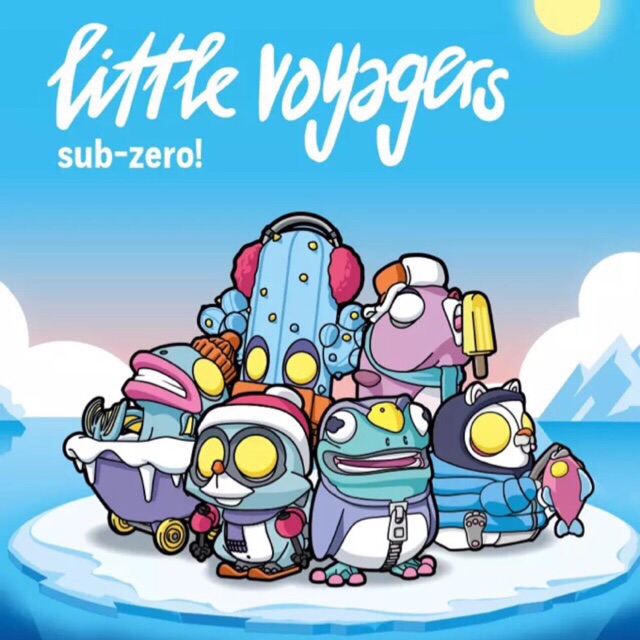 [🌈พร้อมส่ง☀️ระบุตัว]POPMART Coarse Little Voyagers Sub-zero series