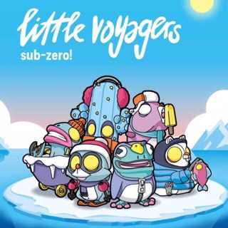 [🌈พร้อมส่ง☀️ระบุตัว]POPMART Coarse Little Voyagers Sub-zero series