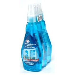 ARO น้ำยาเช็ดกระจก ตราเอโร่ ขนาด 330ml/ขวด ยกแพ็ค 3ขวด เอโร่ GLASS CLEANER