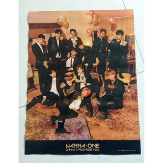 โปสเตอร์ แท้ จาก อัลบั้ม Wanna One - 0+1=1 ( I PROMISE YOU ) พร้อมส่ง Poster