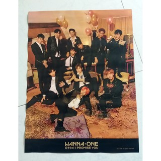 โปสเตอร์ แท้ จาก อัลบั้ม Wanna One - 0+1=1 ( I PROMISE YOU ) พร้อมส่ง Poster