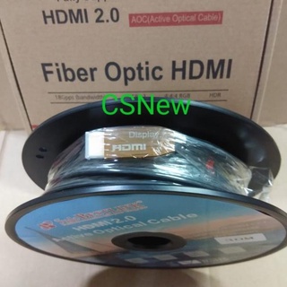 สายเคเบิลไฟเบอร์ออปติก HDMI 2.0 40 เมตร รองรับ 4K UHD #3