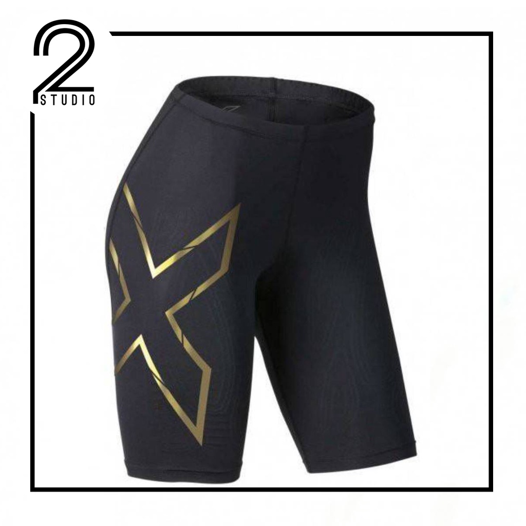 2XU shorts Sports leggings Men's running high elastic tights Quick