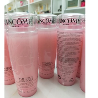 โทนเนอร์ 125ml Lancome tonique confort ลดริ้วรอย เพื่อผิวกระจ่างใส โทนเนอร์ ลดริ้วรอย ผิวกระจ่างใส อมชมพู 125ml. โทนเนอ