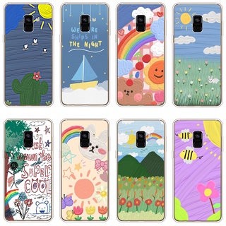 เคส Samsung galaxy A8 2018 A8 Plus 2018 a5 2016 a5 2017 ใส ซิลิโคน เคสนิ่ม