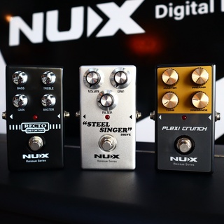 NUX เอฟเฟคกีตาร์ รุ่น Recto , Steel Singer , Plexi crunch เอฟเฟค +ประกันศูนย์ 1 ปี  / ลักกี้บายมิวสิค ส่งด่วนเคอรี่ 🔥