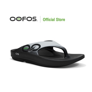 OOFOS Ooriginal Sport Cloud (เทาอ่อน) - รองเท้าแตะเพื่อสุขภาพ นุ่มสบายเท้าด้วยวัสดุอูโฟม บอกลาปัญหาสุขภาพเท้า