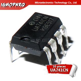 วงจรรวม UA741CN UA741 UA741CP DIP8 10 ชิ้นต่อล็อต