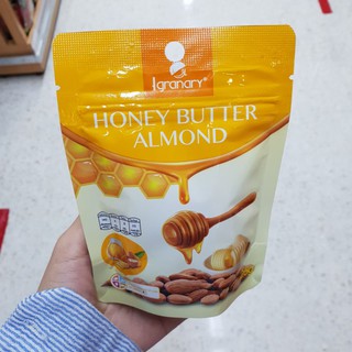 อัลมอนด์อบกรอบรสน้ำผึ้งเนย Igranary Honey Butter Almond 25g.