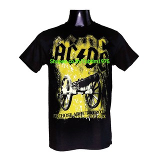 เสื้อยืดผ้าฝ้ายเสื้อวง Ac/Dc เสื้อวงดนตรีร็อค เดธเมทัล เสื้อวินเทจ acdc เอซี/ดีซี ADC792L XL  XXL 3XL