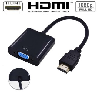 HDMI to VGA Converter cable , Adapter for computer PC/notebook DVD (&amp;more) connect to TV Monitor Projector